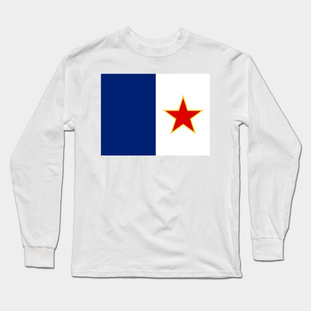 FLQ Flag Long Sleeve T-Shirt by WellRed